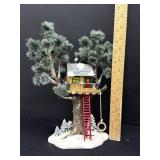 Dept 56 Snow Village Treetop Tree House
