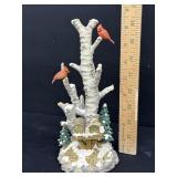 Dept 56 Snow Village Cardinals in Tree