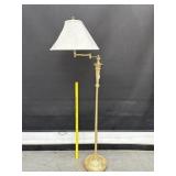 Vintage Brass Adjustable Floor Lamp