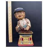 Vintage Charlie Weaver Bartender Tin Toy