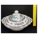 Antique Minton England Covered Casserole