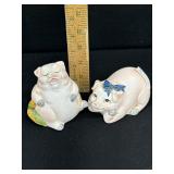 Vintage Otagiri Mary Ann Baker Pigs Salt & Pepper