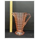 Indiana Glass Pink Depression Tea Room Pitcher