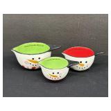 Dennis East Snowman Measure Cups
