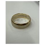 10K Gold Wedding Band 5.3 Grams Size 7 10K Gold Wedding Band 5.3 Grams Size 7