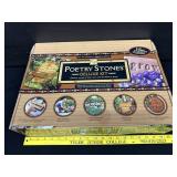 Poetry Stones Deluxe Kit Vintage New Stock