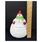 Hallmark Snowman Ceramic Treat Jar