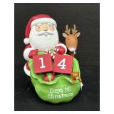 Vintage Hallmark Days Till Christmas Santa
