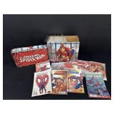 Aprox 90 Spiderman Comic Books W/ Box