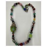 Vintage Glass Beaded Necklace