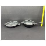 2 Like New France Sitram Non Stick Pans