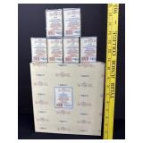 Enesco Snownickle Shadow Box w/ Figurines 1990