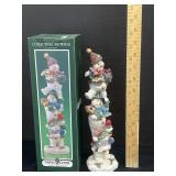 Cedarcreek Snowman Totem Pole In Box