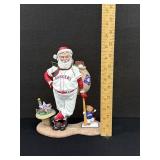 Vintage Danbury Mint Texas Rangers Santa Figurine