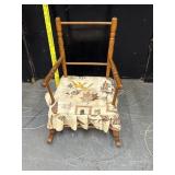 Vintage Maple Childs Rocking Chair
