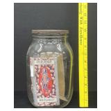 Old Planter Peanuts Anchor Hocking Jar