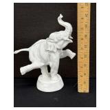 Nymphenburg Germany White Porcelain Elephant