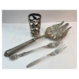 Lot Antique Solid Sterling Silver 3.5 Ozs