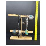 Display With Bracelets, Necklaces