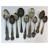 Lot of Antique Sterling Silver Spoons 3.5 Ozs