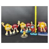 Lot of Vintage M&M Candy Dispensers