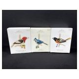Hallmark Retired The Beauty Of Birds Ornaments