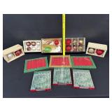 Vintage Ball & Icicle Christmas Ornaments