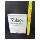 Dept 56 Village Autumn Trees Set of 3