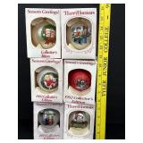 6 Collector Edition Campbells Soup Ornaments 80-90