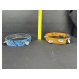 2 Vintage Tambourines