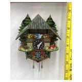 Vintage Small Mini German Cuckoo Clock