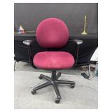 Steel Case Adjustable Height Office Chair