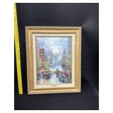 Thomas Kinkade Framed W/ COA Steets San Francisco