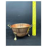 Vintage Copper & Brass Collander