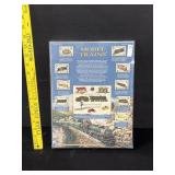 World Stamps Series Model Trains