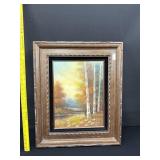 Sonderpi Signed Oil on Canvas Framed