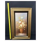 Robert Cox Oil on Canvas Painting Framed