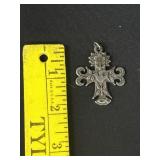 Retired James Avery Sterling La Primavera Corss