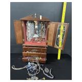 Vintage Jewelry Box Packed  Full