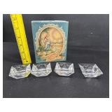 Vintage Christmas Box W/ Open Salts