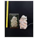 Vintage International Bazaar Lighted Snowman