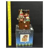 Vintage Toyland Trunk Wooden Music Box
