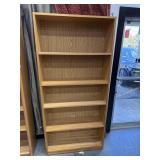 Birch Adjustable Shelf Bookcase