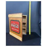 Vintage Coca Cola Wood Display Cabinet