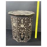 Antique Anglo-Indian Mother of Pearl Inlaid Table