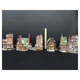 5 Dept 56 Lighted Houses Early 90