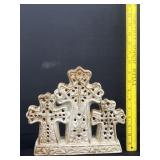 Ceramic Cross Tealight Candle Holder
