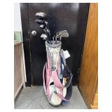 Set of Cavity Back Golf Clubs W. Bag