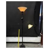 Tall Bronze Finish Floor Lamp 6 Ft