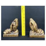 Vintage Lego Japan Pryaing Hands Bookends